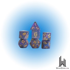 SD - Polyhedral 7-Die Set - Purple Unicorn